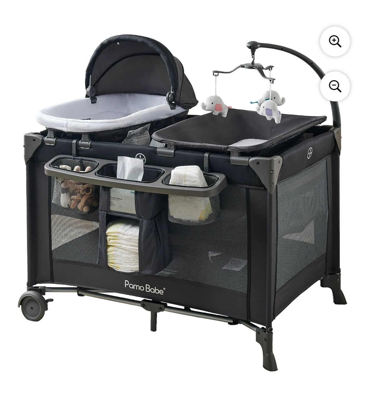 Playard With Bassinet And Changing Table