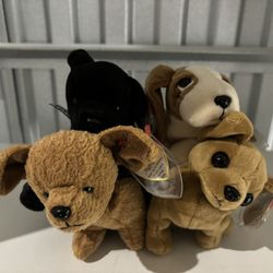 Ty Beanie Babies: Puppy Bundle #2 (can stand up)