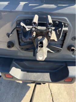Teraflex Alpha HD Adjustable Spare Tire Mount and HD 8-Lug Adapter Plate Kit; 8x6.5 (18-26 Jeep Wrangler JL)
