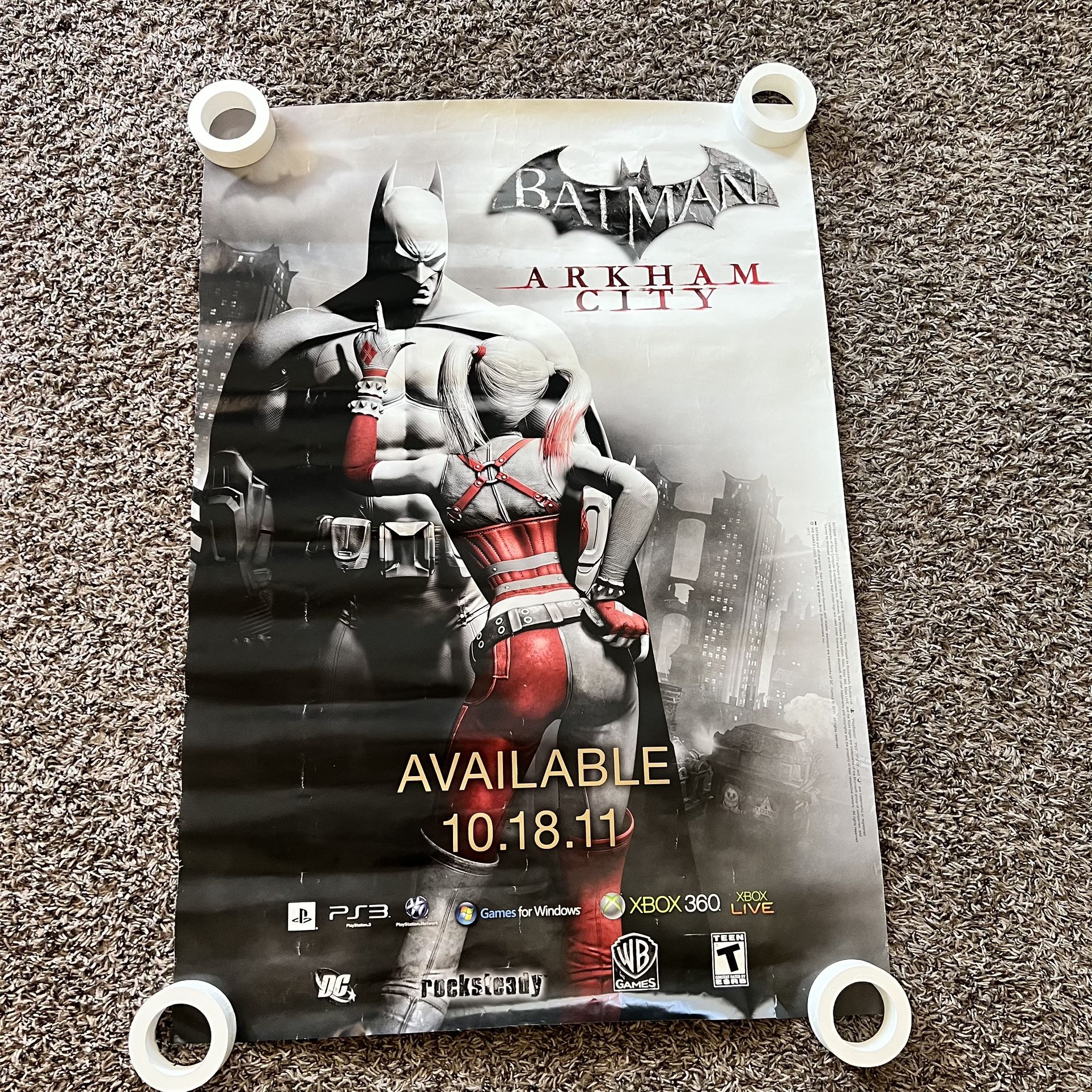 Batman Arkham City Promo Poster