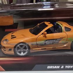Fast And Furious Brian & Toyota Supra 