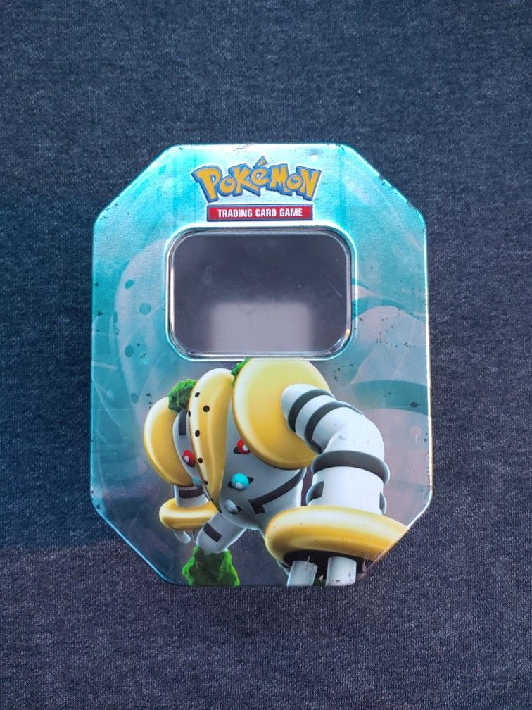 Empty 2008 Pokemon TCG Regigigas Collector's Tin