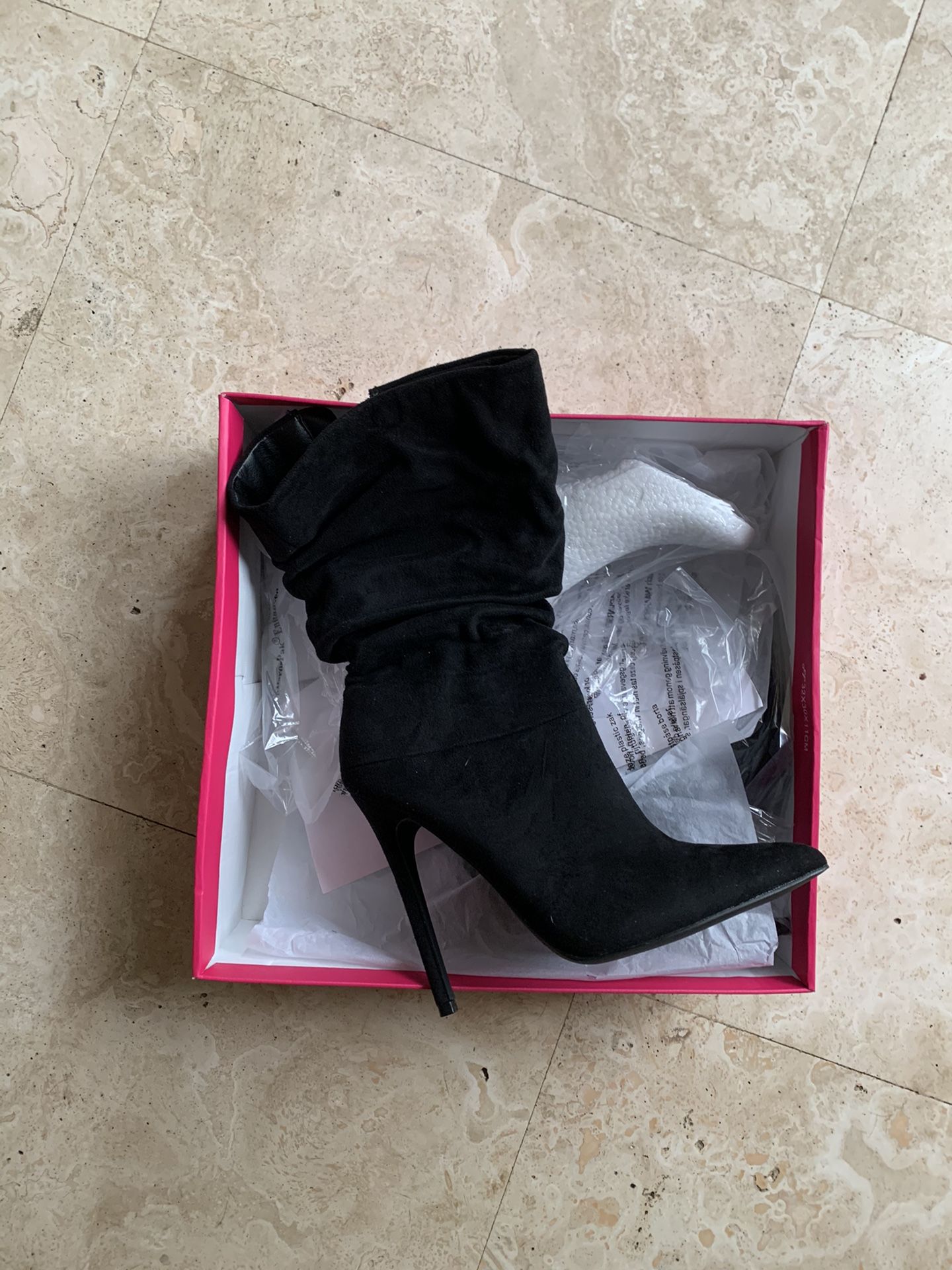 New Black Booties