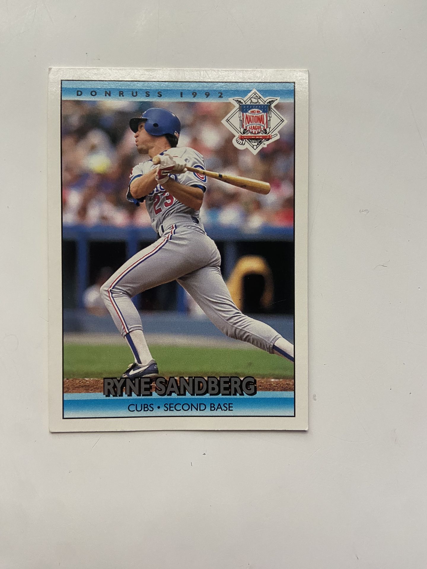Ryne Sandberg Baseball Card 1992 - $6