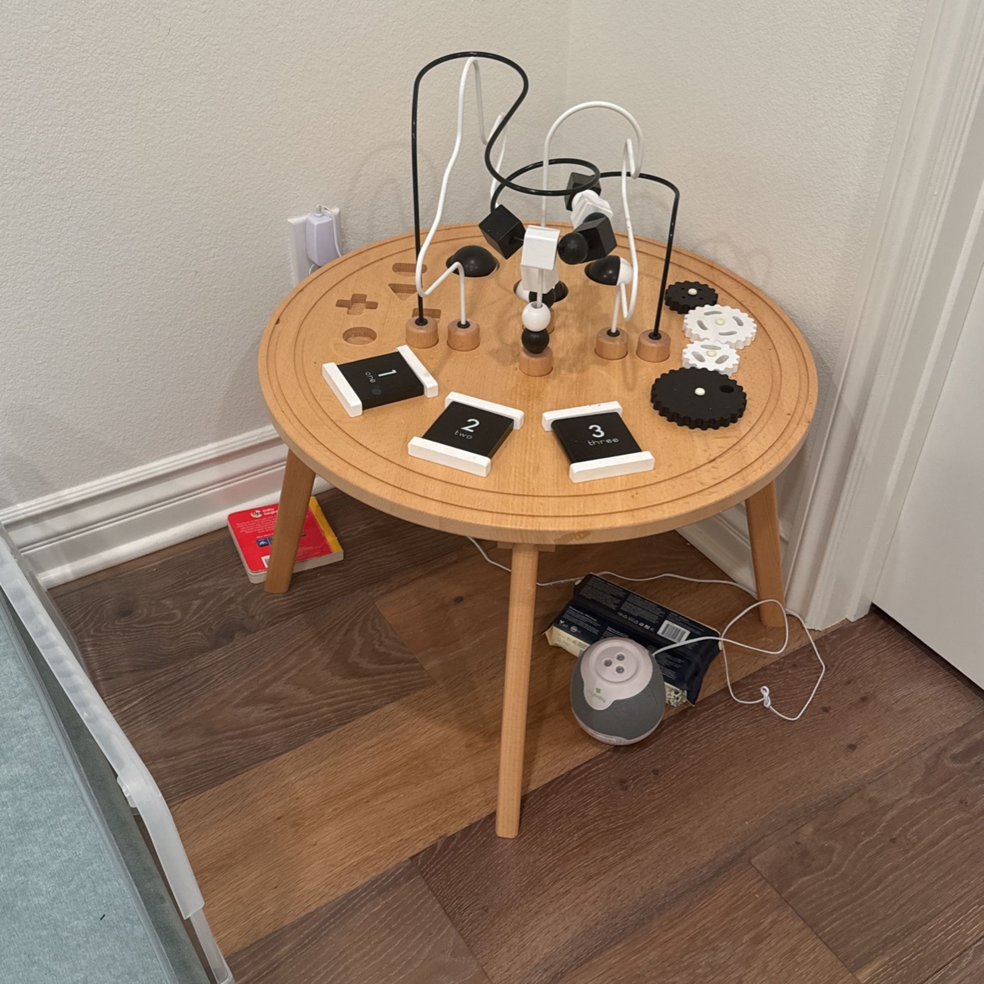 Barely Used pottery Barn Play Table