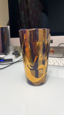 Starbucks 2020 Holiday Limited Edition Purple & Gold Siren Mermaid Ceramic Tumbler (12oz)