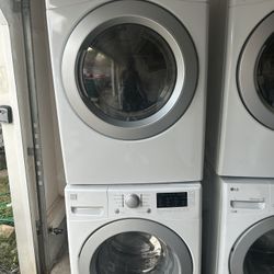 Stacked Washer And Dryer 