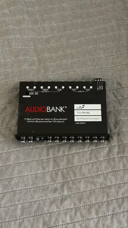 Audiobank AB-EQ7 7 Band Parametric Equalizer