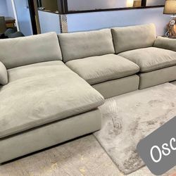 $10 Down Payment Ashley Cloud Sectional Sofa 