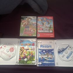 Nintendo Wii Mario Games 