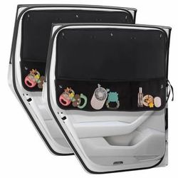 2 Pcs, Blackout Car Window Shade For Baby, Privacy With Storage