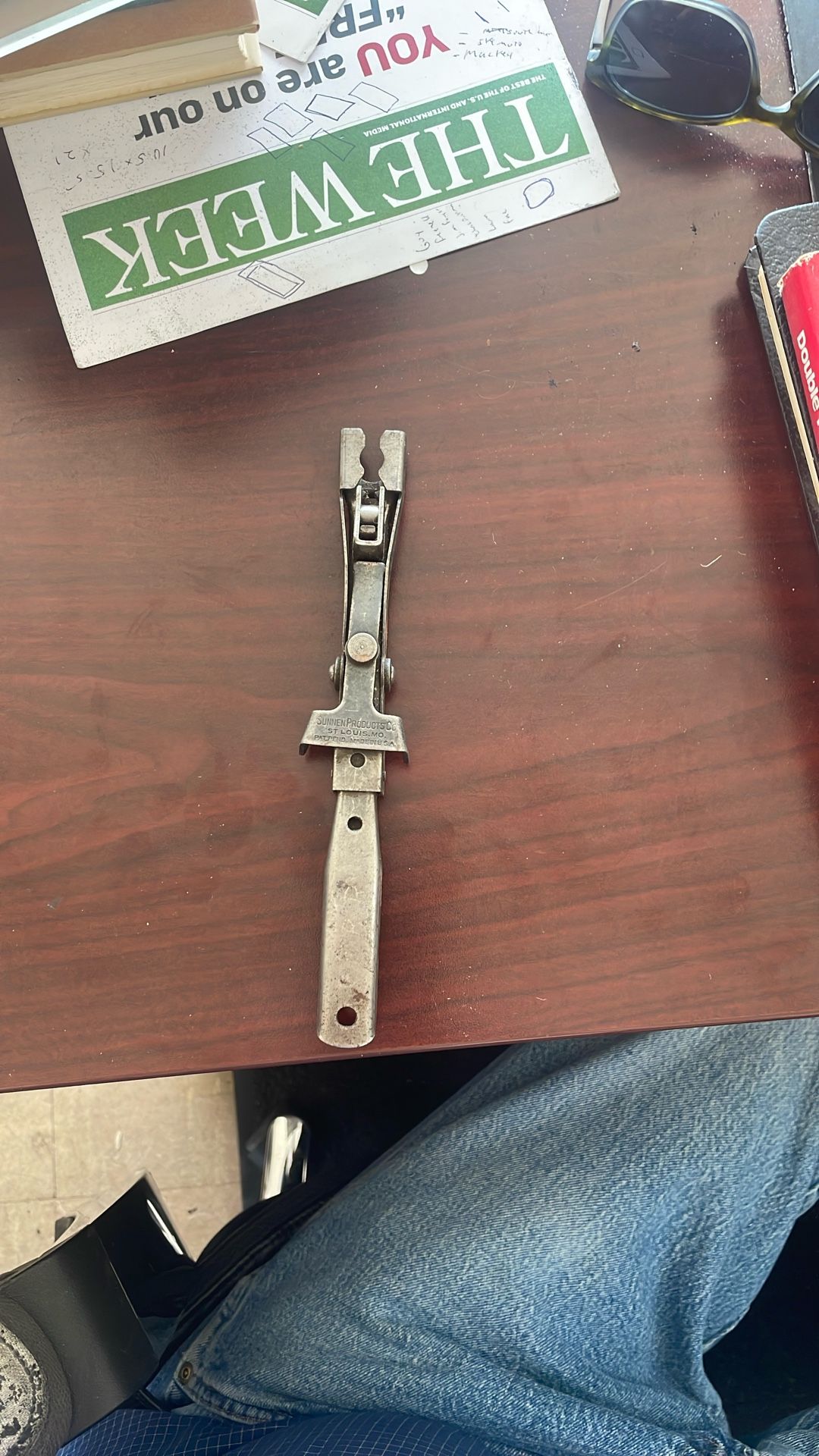 Vintage Sunnen Valve Spring/Split Lock Tool 0l-105