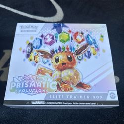 Prismatic Evolutions Elite Trainer Box Sealed