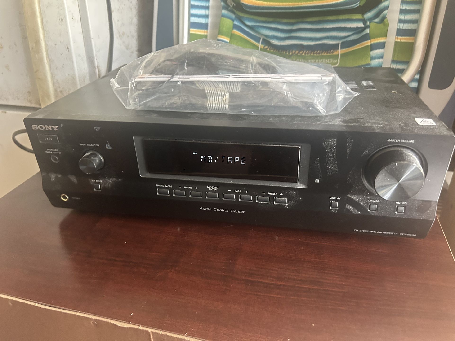Sony Receiver With Remote!