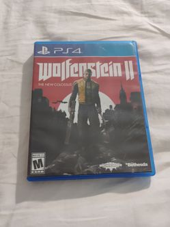 Wolfenstein II: The New Colossus PS4 for trade or sale.