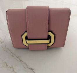 Pink crossbody bag