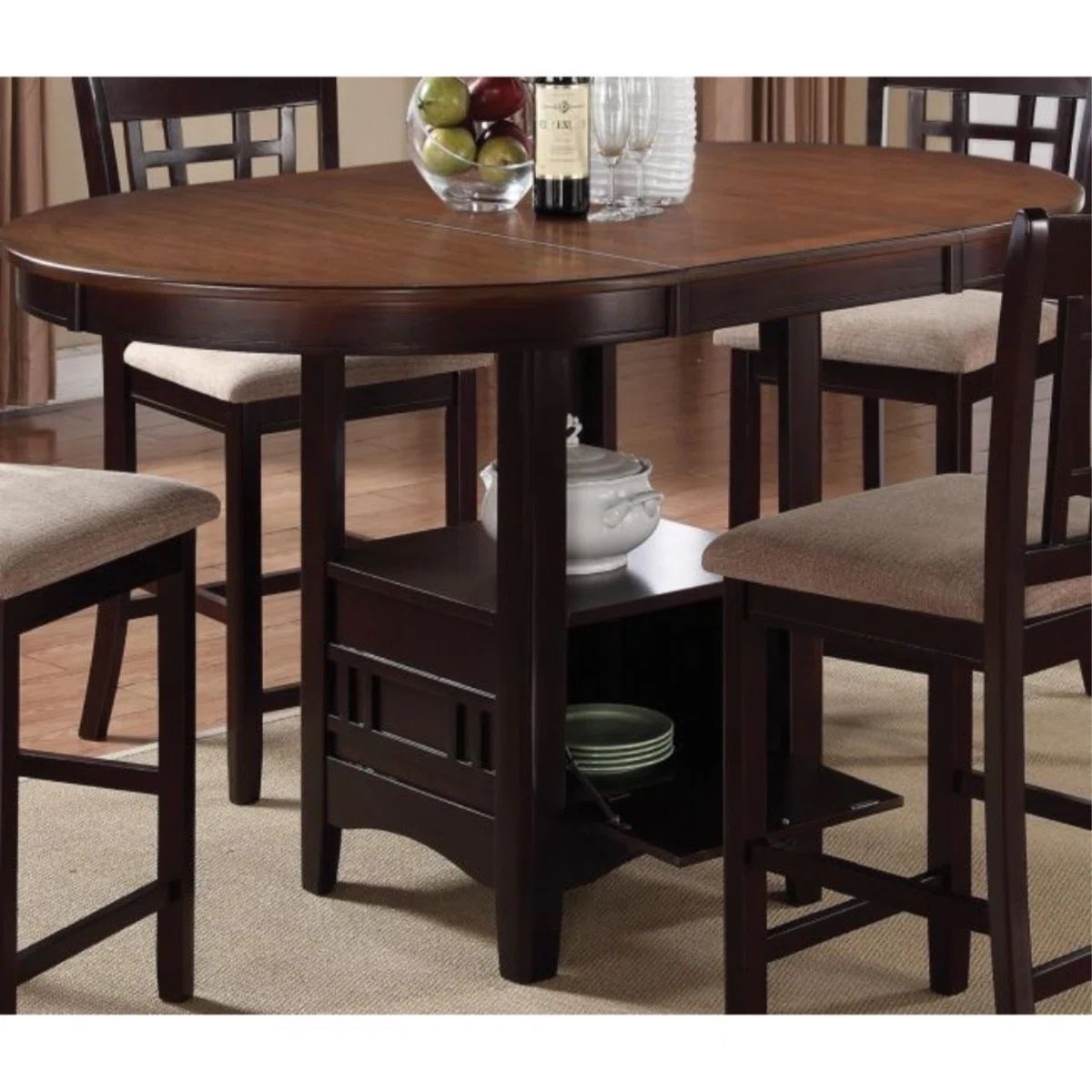 5 Piece Counter Height Dining Set