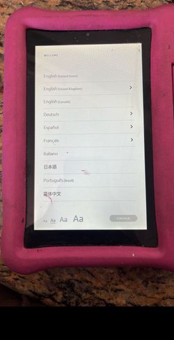 Amazon tablet