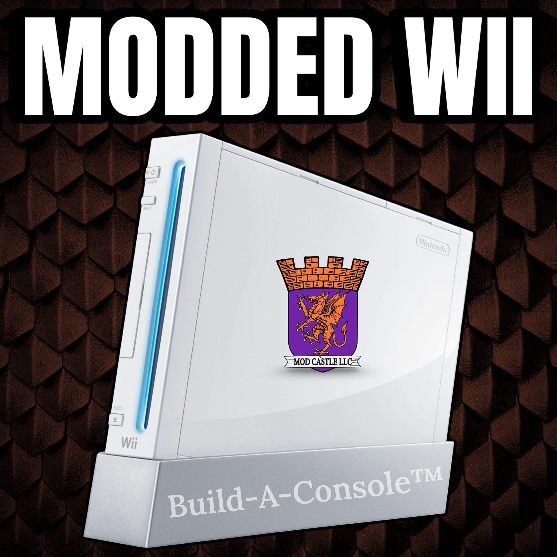 modcastlellc•com — Ultimate Custom Nintendo Wii Console