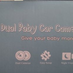 CAR Back Seat Baby Dual Camera 