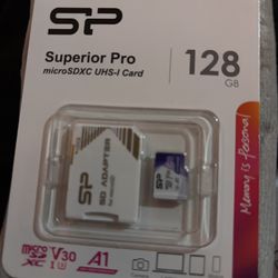SP 64 and 128gb sd cards