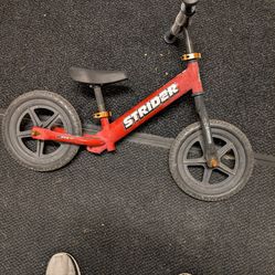 Strider balance bike