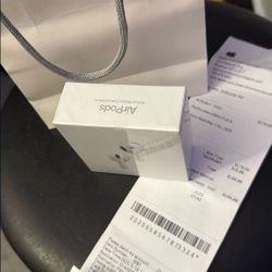 AirPods 4 w/ Active Noise Cacellation (Sealed, Receipt)