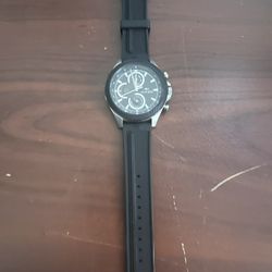 Tommy Hilfiger Men’s Multifunction Black Silicone Watch 46 mm