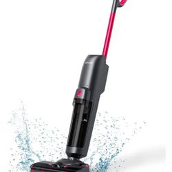 schenley Wet Dry Vacuum Cleaner - Cordless and Mop One-Step Cleaning for Hard Floors with Self-Cleaning Air, Smart Mess Detection, Enhanced Edge, On-D