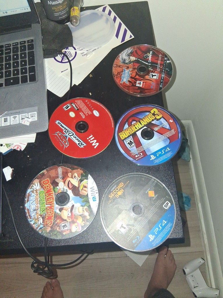 Games For Ps4 , Ps3 And Nintendo Wii