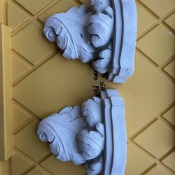 French / Roccoco Plaster Wall Sconces 