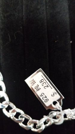 Chain necklace Silver Plated