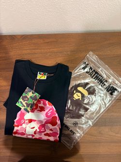 Bape Pink Shirt
