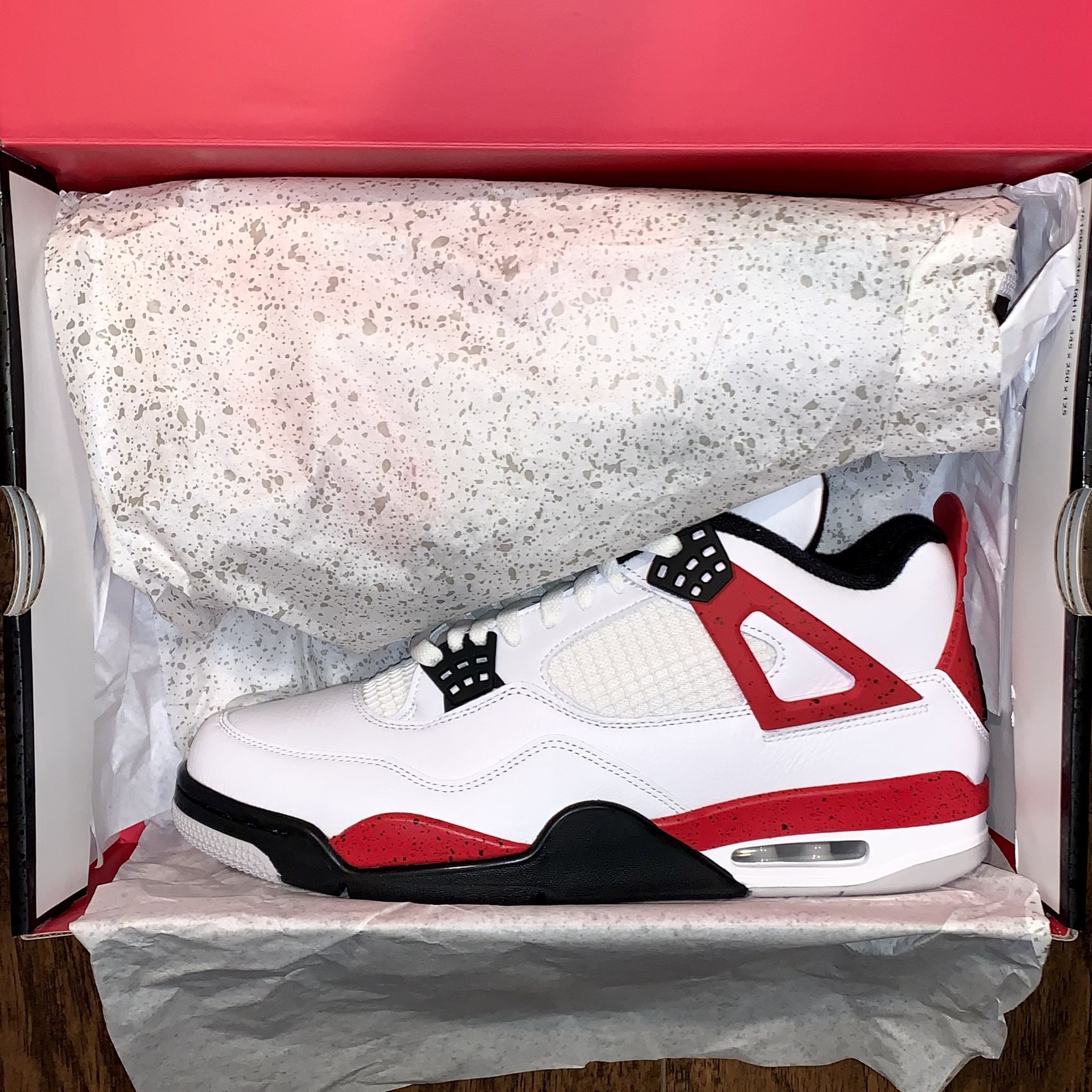 Brand New Jordan 4 Retro “Red Cement” Men’s Size 11