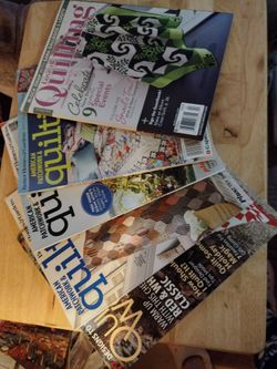 Quilting Magazines - Set of 5