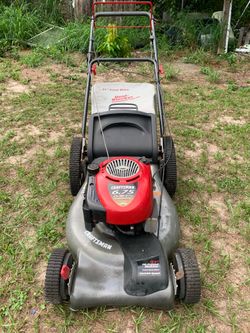 Craftzman self propelled lawnmower with bag