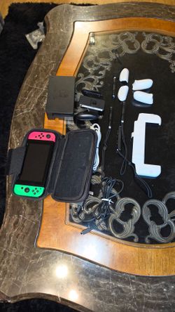 Nintendo Switch Bundle w Dock, Case & Accessories – Works Perfect