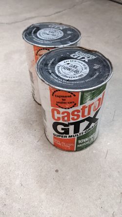 Motor Oil Cans