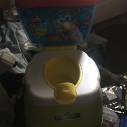 Lnew Toddlers Sesame Street Talking Potty Trainer Only $20 Firm