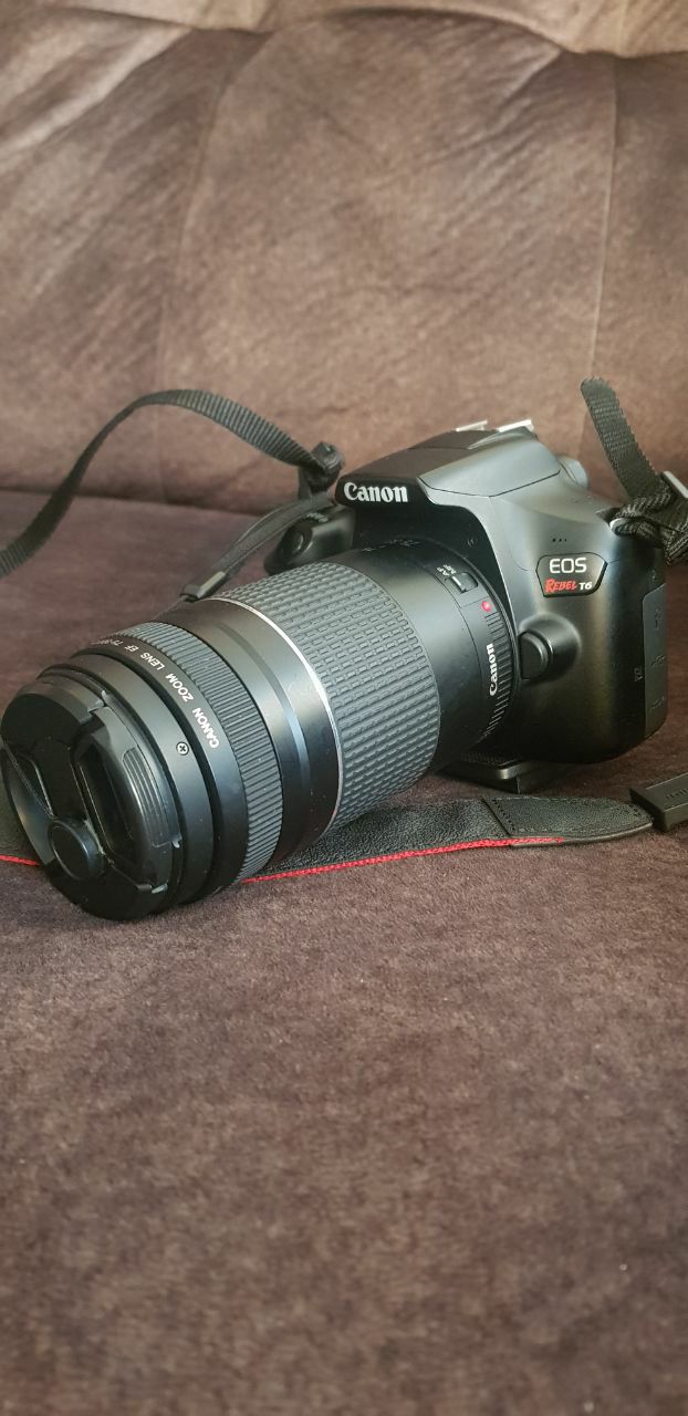 Barely used Canon EOS T6 rebel with accessories including different lenses and filters
