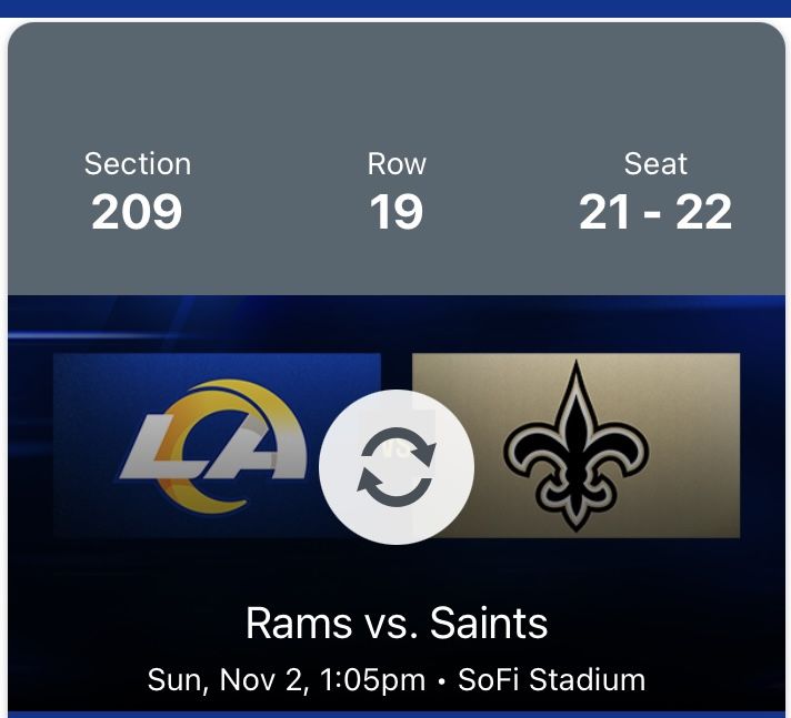 Rams vs Saints