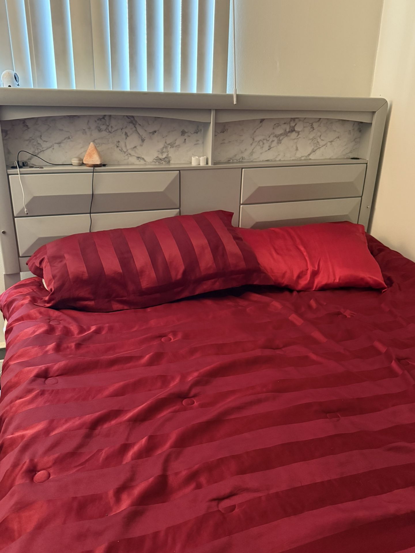 Serious Buyers ONLY! King Bedroom Frame & Dresser/ TV Included 
