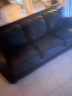 Leather Couch
