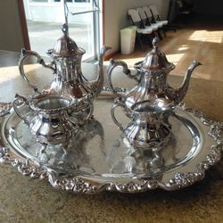  Towle Silver Tea and Coffee Serving Set