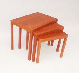 MCM Teak Nesting Tables