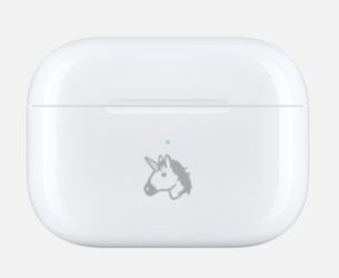 AirPods Pro w/Unicorn Engraving