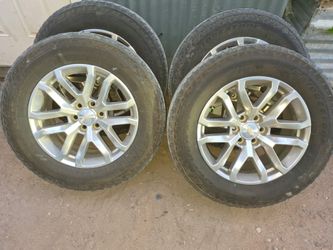 rines originales (OEM) de aluminio de 20 pulgadas de la línea Chevrolet