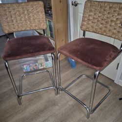 2 Hi Top Chairs 