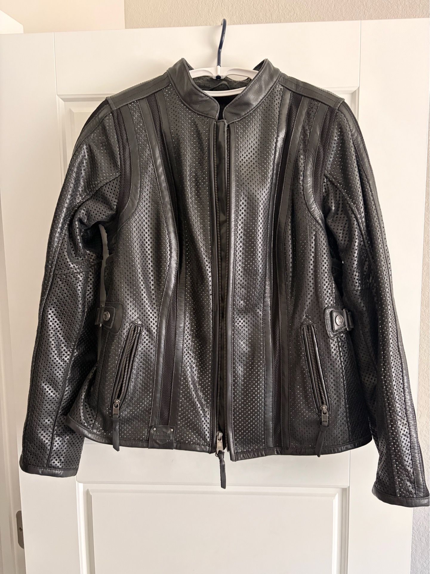 Harley-Davidson Women’s Leather Riding Jacket – Medium