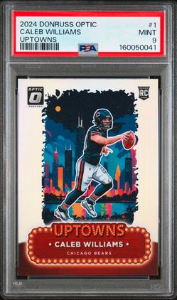 Caleb williams psa 9 uptown